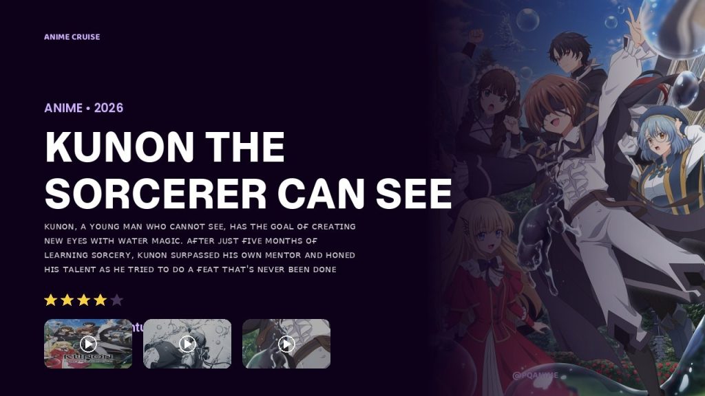 Kunon The Sorcerer Can See